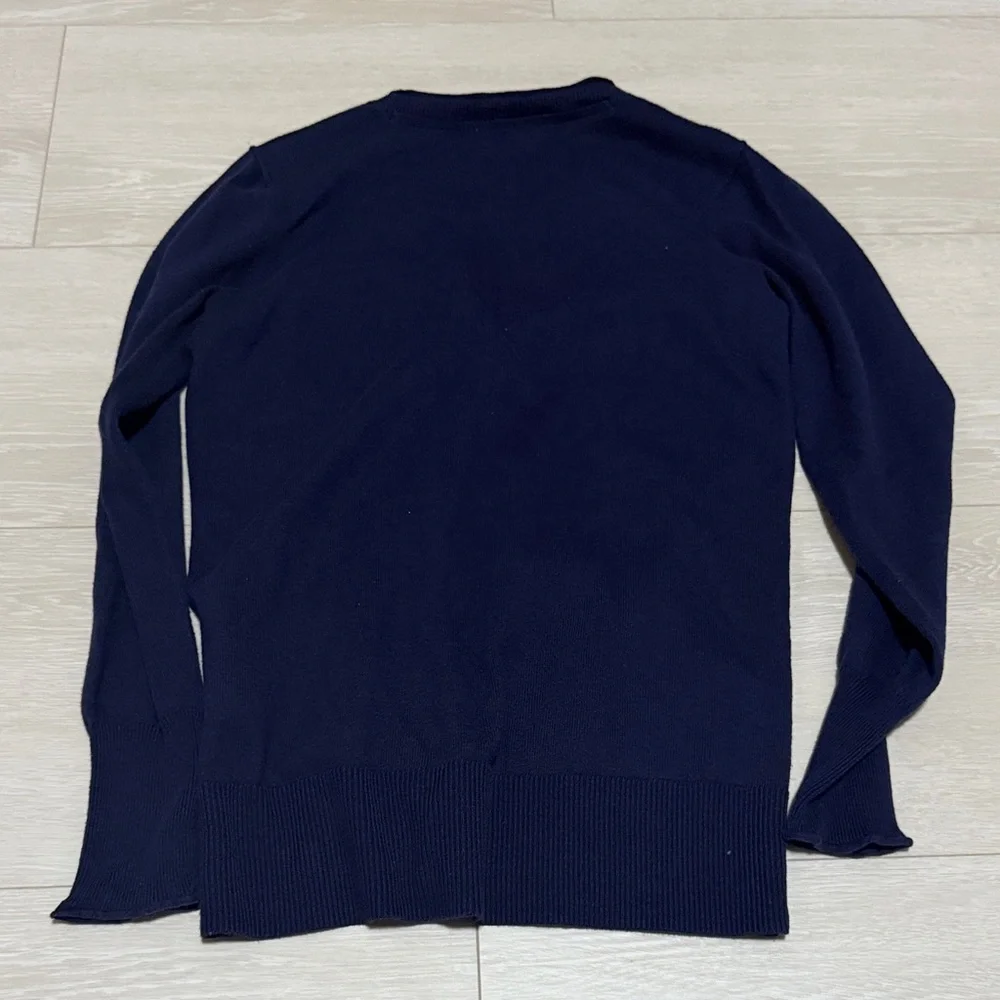 3/$10 GAP Dark Blue Kids Button Down Cardigan - Picture 7 of 7